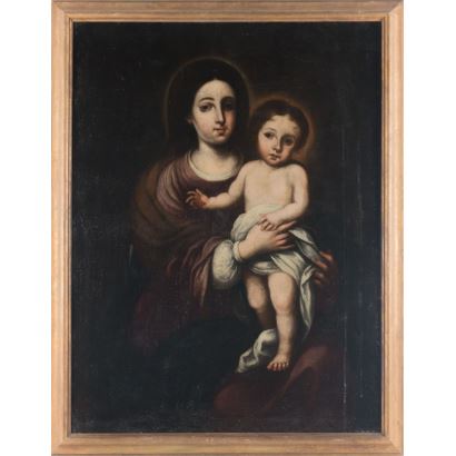 Siguiendo modelos de Murillo.