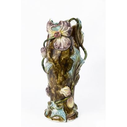 Jarrón Art Nouveau, ppios. S. XX.