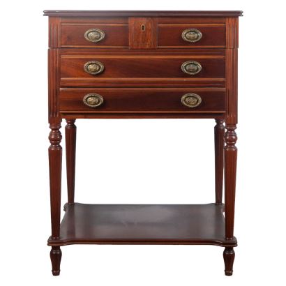 Mueble cubertero, estilo Luis XVI, S. XX.