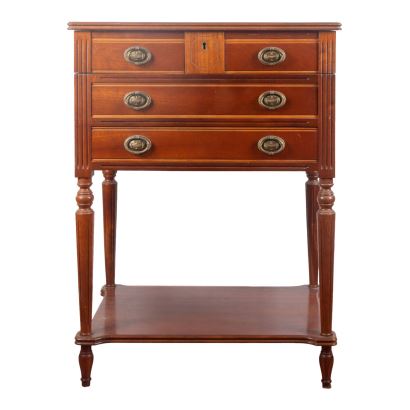 Mueble cubertero, estilo Luis XVI, S. XX.