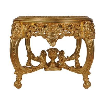 Mesa estilo Luis XV, S. XX.
