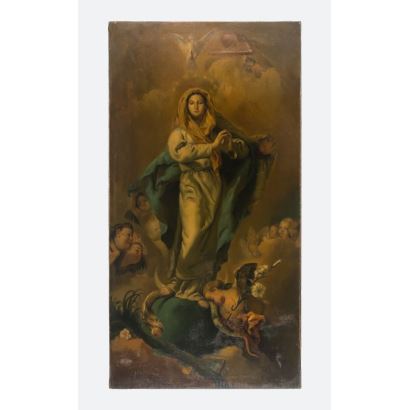 Siguiendo modelos de Giovanni Battista Tiepolo, S. XX