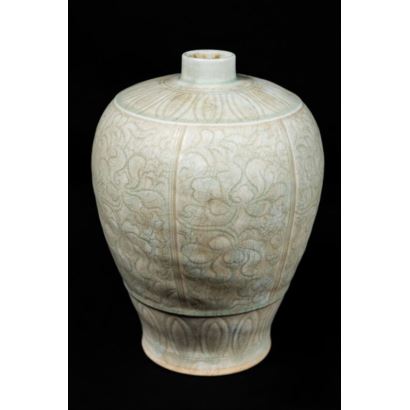 Jarrón, Qingbai, China, S. XIX.