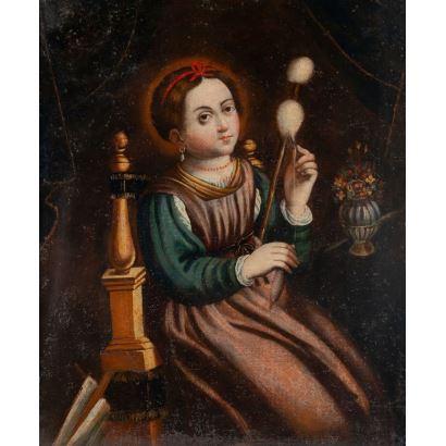 Escuela española o portuguesa, S. XVIII.