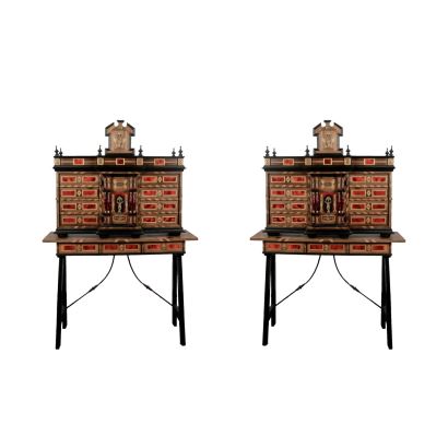 Pareja de bargueños, S. XX.