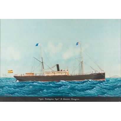 JOSÉ PINEDA GUERRA (Alicante, 1837- Barcelona, 1907)