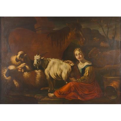 ATRIBUIDO A GIUSEPPE TASSONI (Roma, 1653 - Nápoles, 1737)