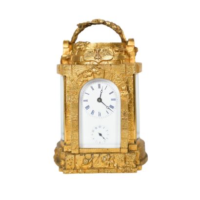 Reloj despertador de cabecera, Francia S. XIX