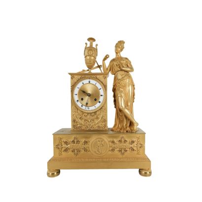 Reloj de sobremesa, estilo Imperio, Francia, S. XIX