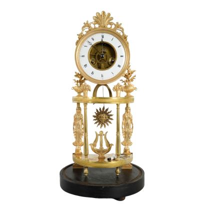 Reloj de esqueleto estilo Luis XVI, h. 1800