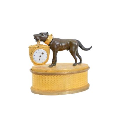 Reloj de sobremesa Imperio, Francia, h. 1810.