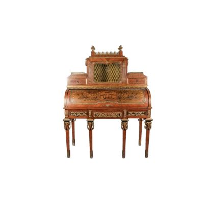 Bureau de cilindro, estilo transición, ppios. S. XX.