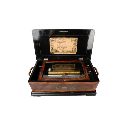 Caja de música Napoleón III Suiza, S. XIX.