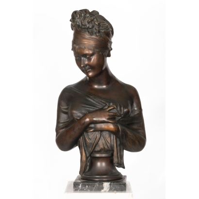 Según modelo de Joseph Chinard, S. XIX