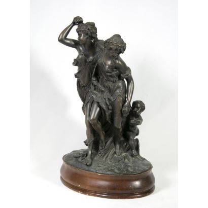 Según modelo de CLAUDE MICHEL CLODION (1738-1814).
