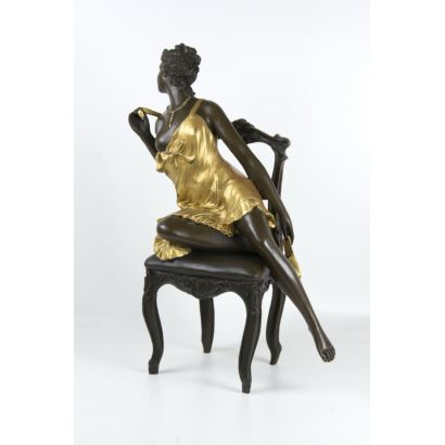 Según modelo de Pierre Etienne Daniel Campagne (Francia, 1851 - 1910)
