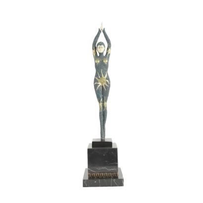 Según modelo de DIMITRI CHIPARUS (Dorohoi, Rumanía, 1886- París, 1947).