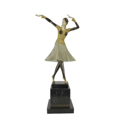 Siguiendo modelos de DIMITRI CHIPARUS (Dorohoi, Rumanía, 1886- París, 1947)