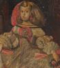 Siguiendo modelos de Velázquez. Pintura del siglo XIX.