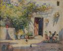 Manuel Tejero (Escuela sevillana, S. XX). Pintura del siglo XX.