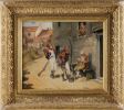 Domingo Muñoz Cuesta (Madrid, 1850-Madrid, 1935). Pintura del siglo XIX.