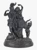 Según modelo de CLAUDE MICHEL CLODION (1738-1814). Bronces.