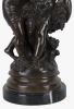 Según modelo de Auguste Moureau (1834-1917). Bronces.
