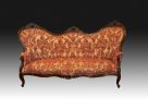 Tresillo isabelino, S. XIX.. Muebles.