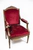 Pareja de butacas, estilo Luis XVI, S. XIX. Muebles.
