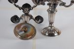 Pareja de candelabros, S. XX. Objetos.