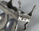 Conjunto de miniaturas en plata, S. XX.. Plata.