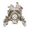 Reloj de sobremesa con guarnición, Sajonia, S. XIX.. Relojes.