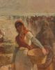 Francois Nicolas Augustin FEYEN (Bey-sur-Seille, 1826 – París, 1888). Pintura del siglo XIX.