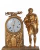Reloj de sobremesa Imperio, Francia, S. XIX. Relojes.