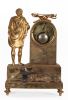 Reloj de sobremesa Imperio, Francia, S. XIX. Relojes.