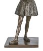 Según modelo de Edgar Degas (1834 - 1917). Bronces.