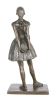 Según modelo de Edgar Degas (1834 - 1917). Bronces.