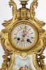 Reloj de sobremesa, estilo Luis XV, S. XIX. Relojes.