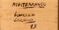 Francisco Lozano (Antella, 1912 - Valencia, 2000). Pintura del siglo XX.
