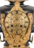 Reloj de sobremesa, estilo Napoleón III, S. XIX.. Relojes.