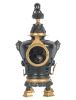 Reloj de sobremesa, estilo Napoleón III, S. XIX.. Relojes.