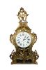 Importante reloj de cartel con consola Luis XV, S. XVIII. Relojes.