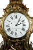 Importante reloj de cartel con consola Luis XV, S. XVIII. Relojes.