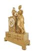 Reloj de sobremesa, estilo Imperio, Francia, S. XIX. Relojes.