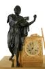 Reloj de sobremesa, estilo Imperio, Francia, S. XIX. Relojes.