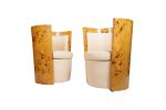 Pareja de butacas, estilo Art Decó. Muebles.