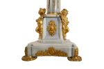 Pareja de candelabros monumentales, estilo Napoleón III. Lámparas.