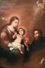 Siguiendo modelos de Bartolomé Esteban Murillo. Pintura del siglo XIX.