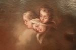 Siguiendo modelos de Bartolomé Esteban Murillo. Pintura del siglo XIX.