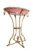 Gueridon oval, Sèvres, S. XIX.. Muebles.